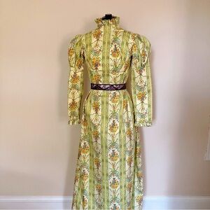Vintage 1960s Regency-Style Dress